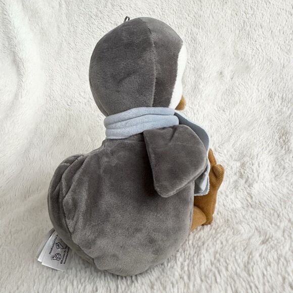 Bunnies By The Bay Snowcone Penguin Bird Plush 10" Stuffed Animal Winter - Picture 3 of 6